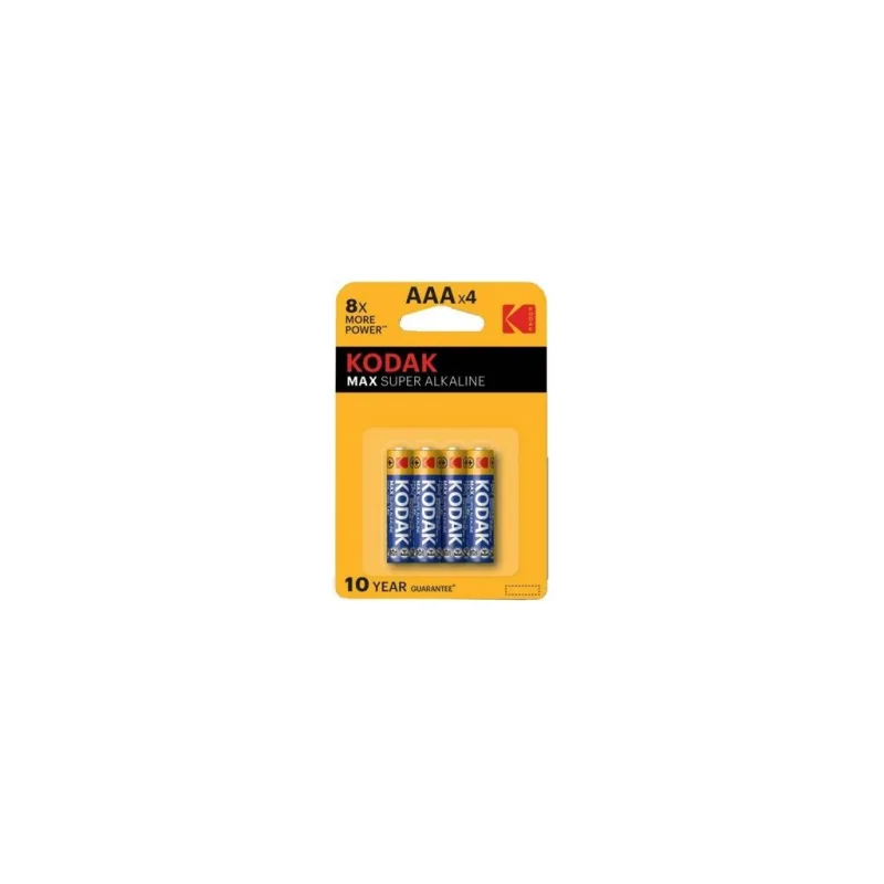 Kodak Max Alkaline AAA LR3 x4 (EKSTD30952812P4)