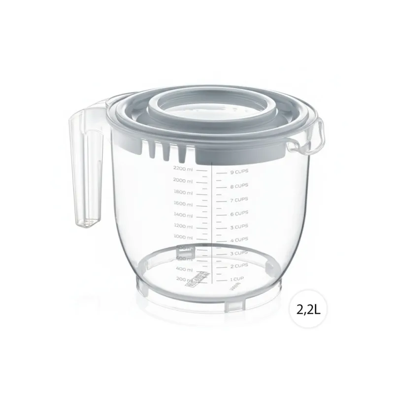 Perfect Home Plastová dóza na šľahanie 2,2L s vekom, 02005