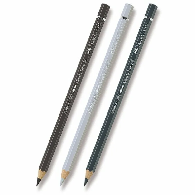 Akvarelová farebná ceruzka Faber-Castell Albrecht Dürer - čierne a šedé odtiene
