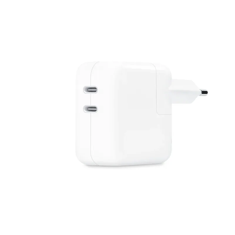 Apple 35W Dual USB C Port Power Adapter White