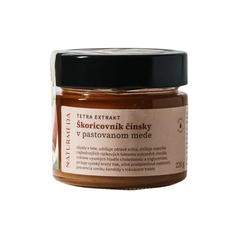 Terapeutický med so škoricou - 220g - Naturmeda