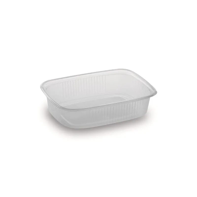 Miska (PP) hranatá priehľadná 108 x 81 mm 125ml [100 ks]