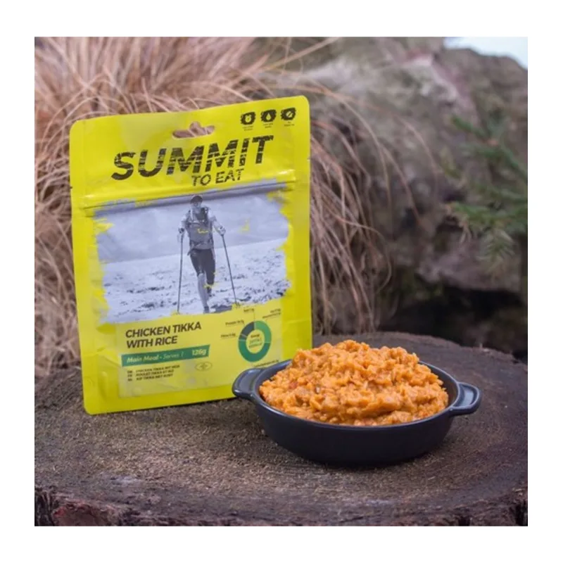 Výživa SUMMIT TO EAT KUŘE TIKKA S RÝŽÍ 126G