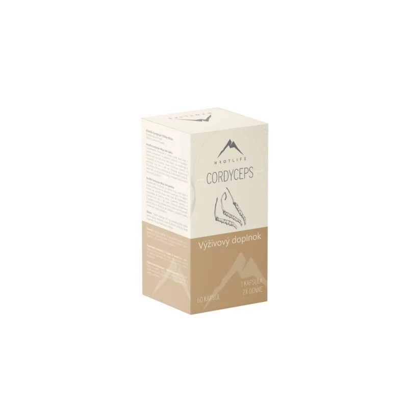 Cordyceps Hrotlife 60 cps kapsule