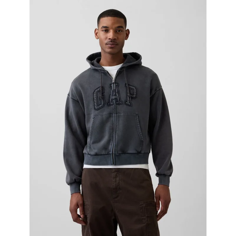 Oversize mikina VintageSoft s logom