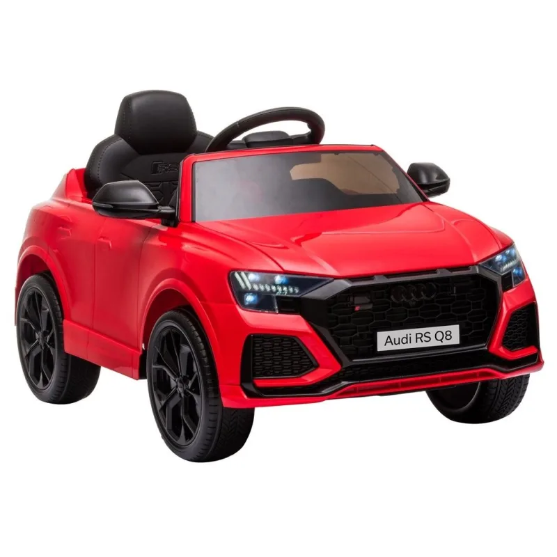 Elektrické autíčko Audi RS Q8 červené 2x45W 12V s diaľkovým ovládačom pre deti od 3 rokov