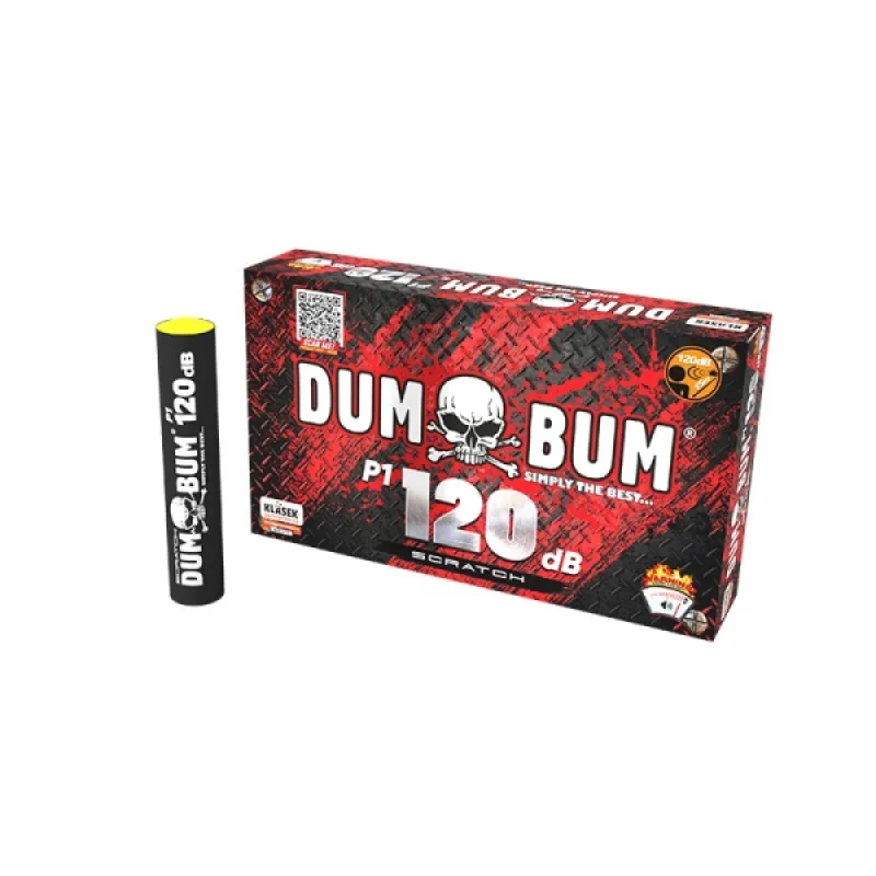 Petardy DUM BUM 120 scratch head