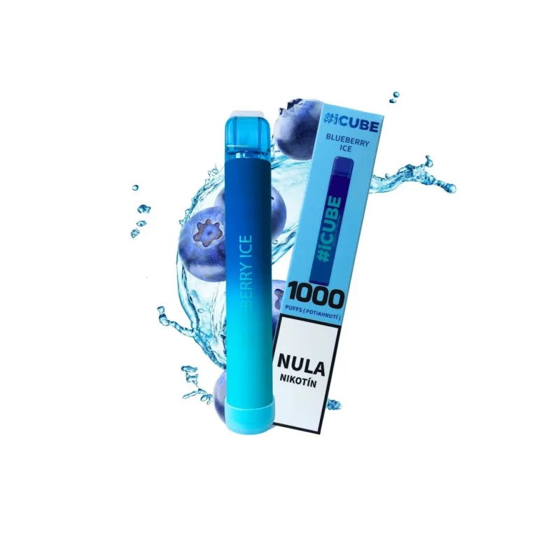 ICUBE BLUEBERRY ICE  0 mg
