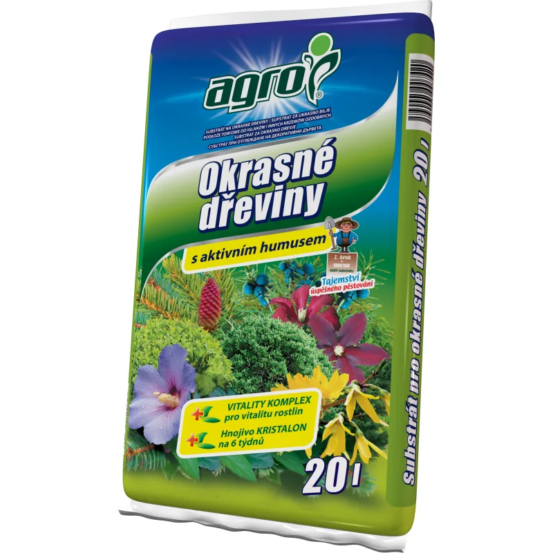 AGRO Substrát pre okrasné dreviny 20 l