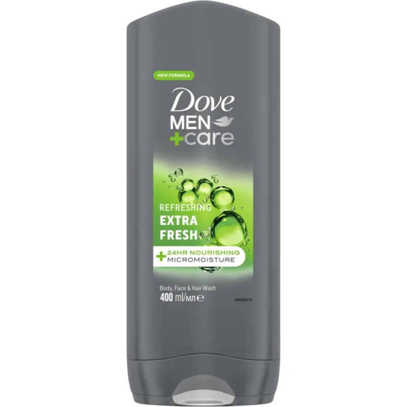 Dove Men+Care Extra Fresh sprchový gél 400 ml