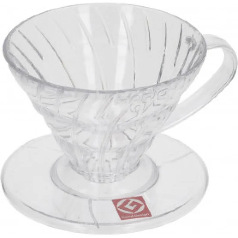 Hario dripper V60-01 plastový transparentný