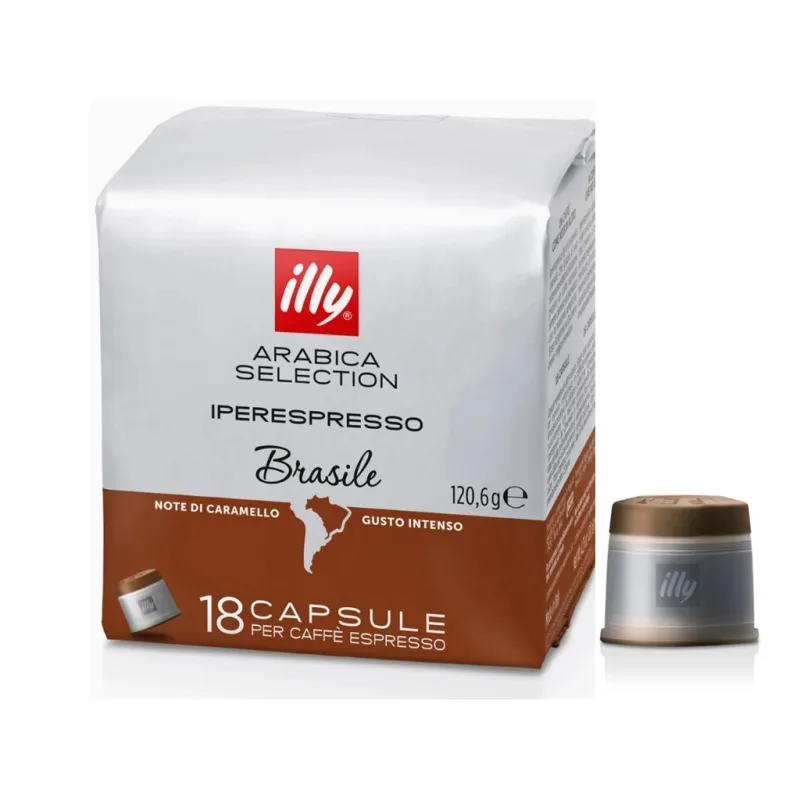 ILLY IperEspresso Monoarabica Brazílsky 100% Arabica Kávové kapsule18 kusov