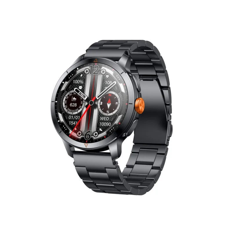 ARMODD Silentwatch 8 Pro GPS čierná s kovovým reminekom + silikonový remienok