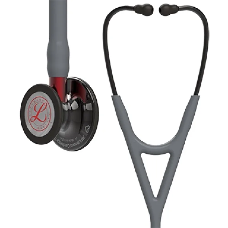3M Littmann Cardiology IV : Grey, Black Finish with Heart - limitovaná