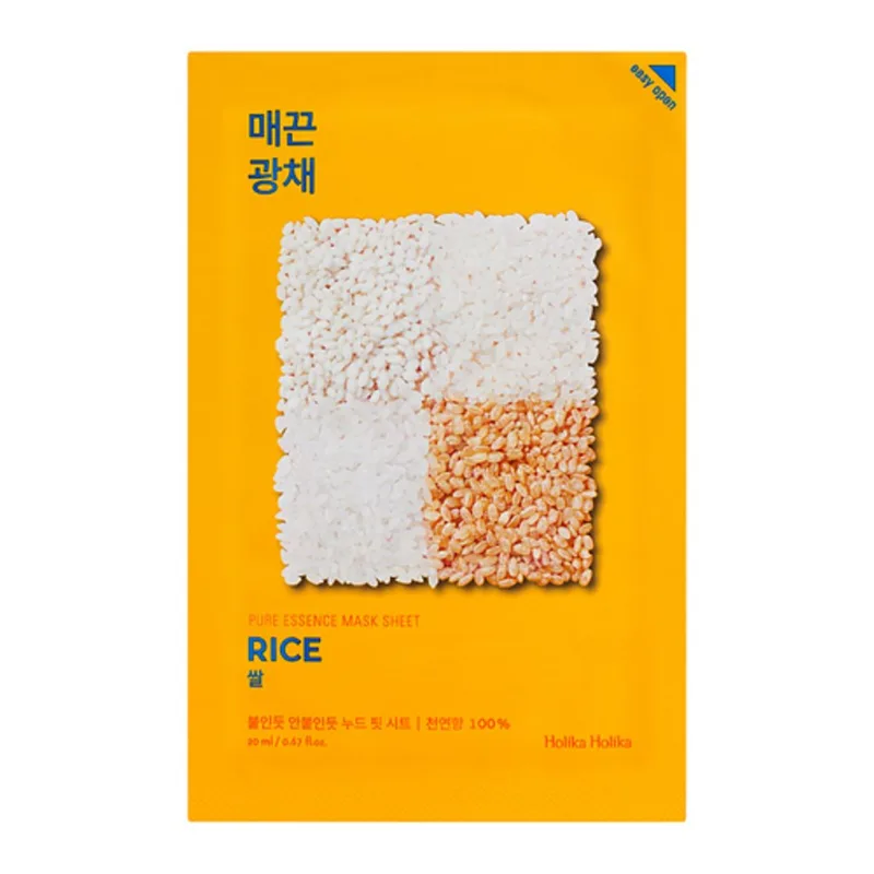 HOLIKA HOLIKA Plátenková maska Pure Essence Mask Sheet - Rice