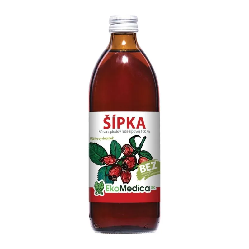 Šťava šípka 100% 500ml