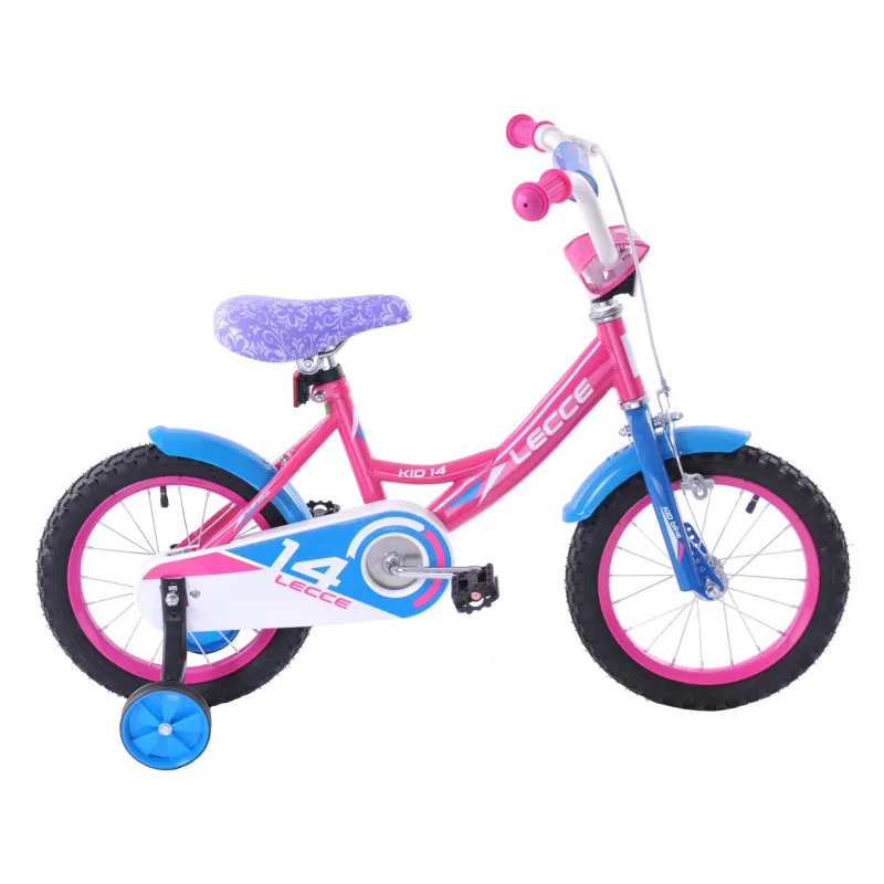 Detský bicykel 14" Fuzlu LECCE GIRL ružovy