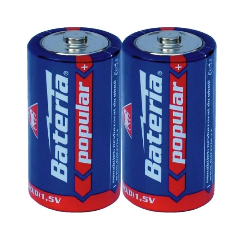 Batteries R20 Battery Popular D 1,5V (2pcs)