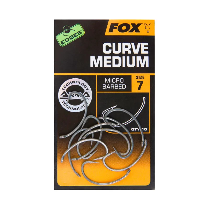 Fox Háčiky Edges Armapoint Curve Shank Medium 4