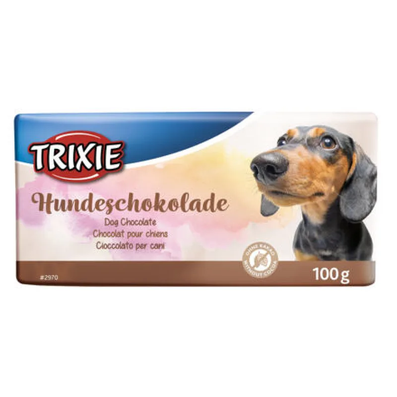 Pochúťka SCHOKO čokoláda hnedá pre psy 100g TR