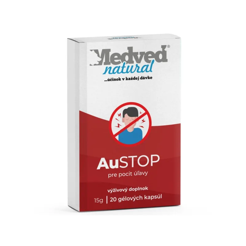 Medveď natural AuSTOP 20 kapsúl