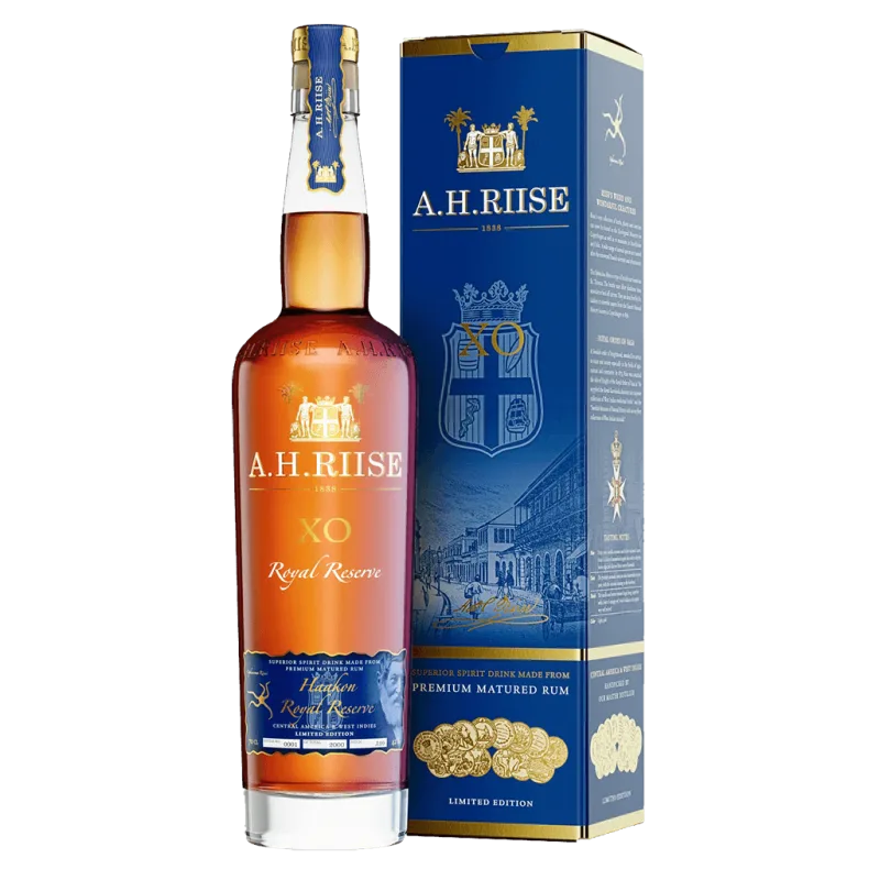 A.h.riise Xo Royal Reserve Kong Haakon 42% 0,7L Krabička