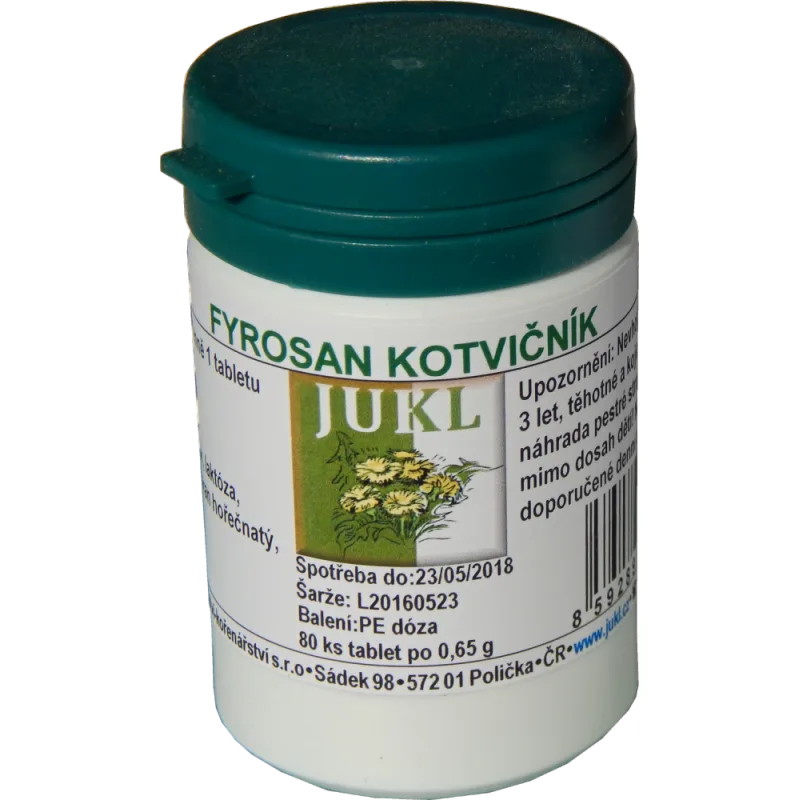 JUKL tablety Fyrosan Kotvičník
