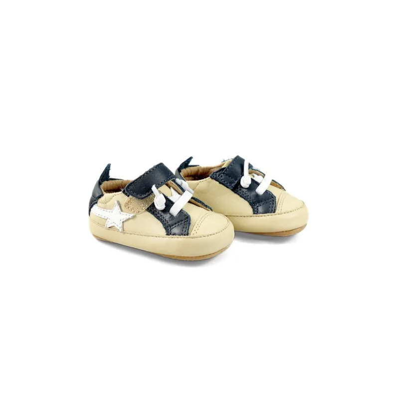 Old Soles Runski Baby - Cream Navy