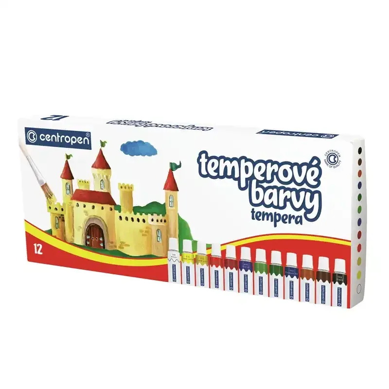 Centropen temperové farby 9550/12 farieb
