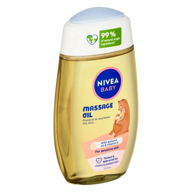 NIVEA Baby Masážny olej 200 ml