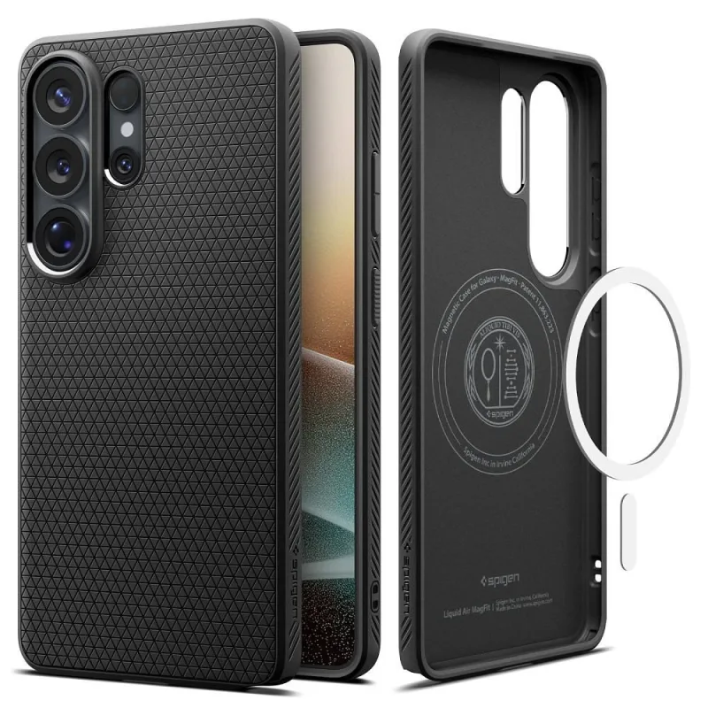 SPIGEN kryt LIQUID AIR MAG compatible with MagSafe for SAMSUNG S26 Ultra matte black