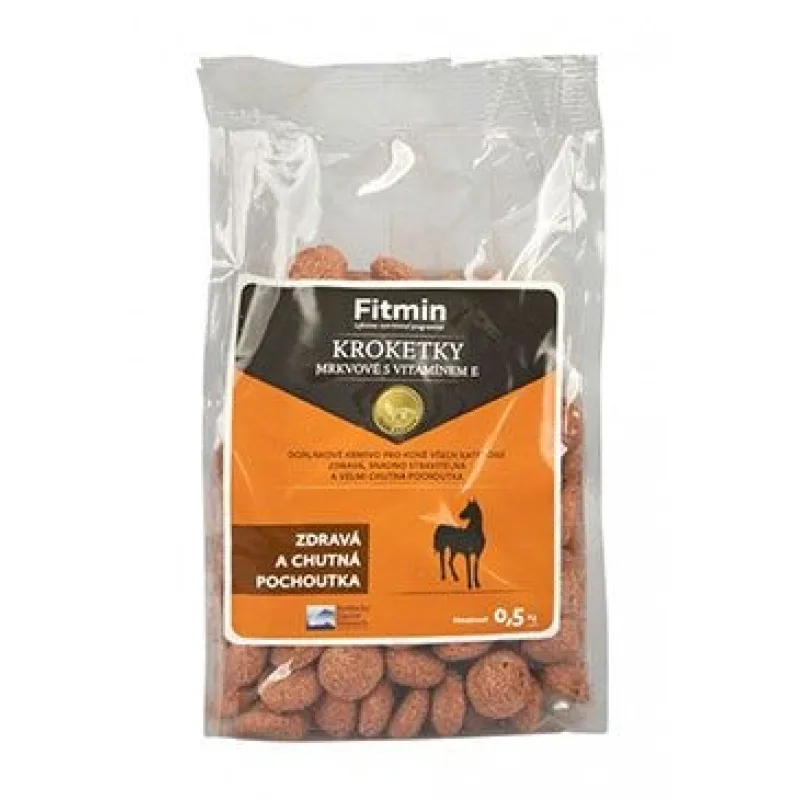 Fitmin horse KROKETKY mrkva + vit.E 500g