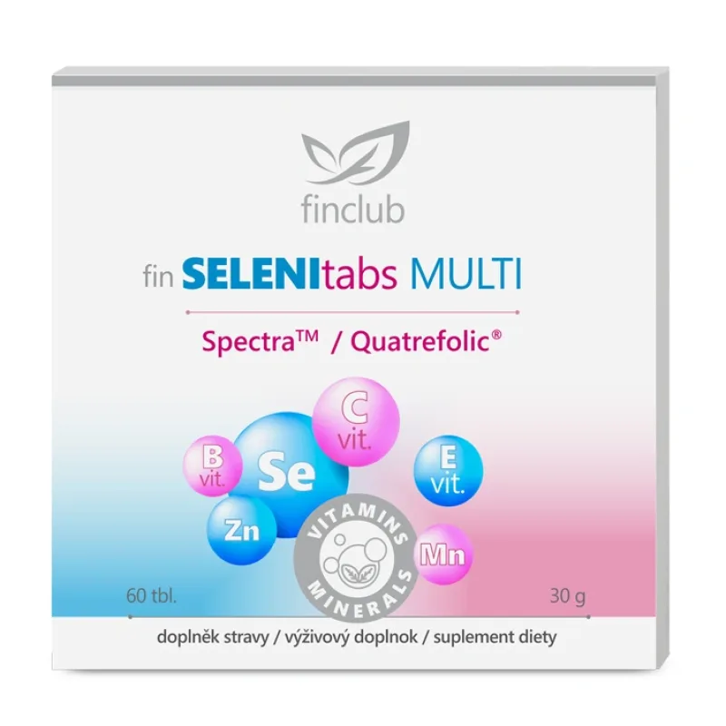 Finclub fin Selenitabs multi 60 tabliet
