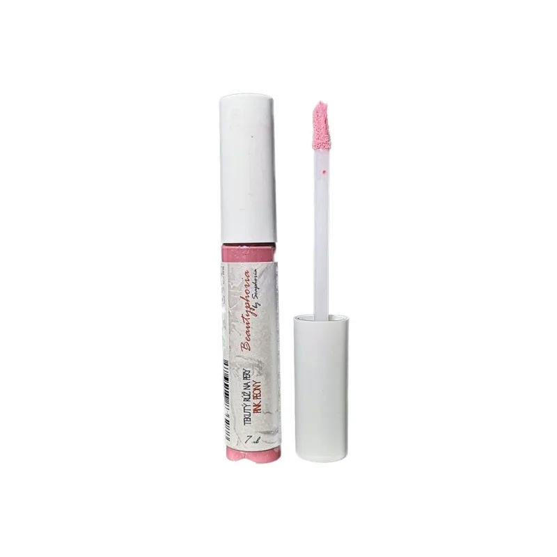Soaphoria Tekutá rtěnka na rty Pink Peony 7 ml