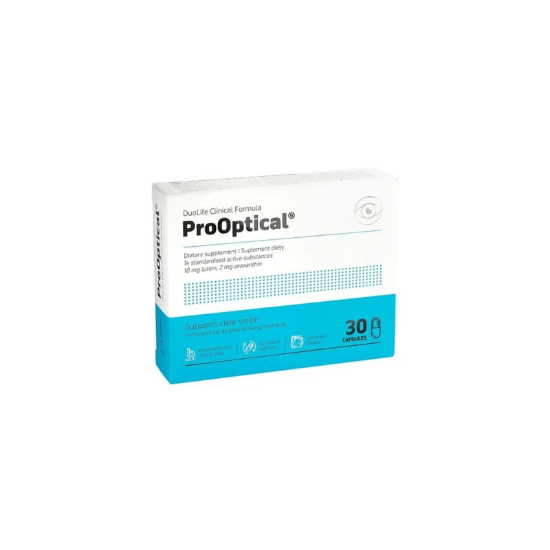 DuoLife Clinical Formula ProOptical 2x30 kapsúl - Podporuje zdravie a funkciu očí