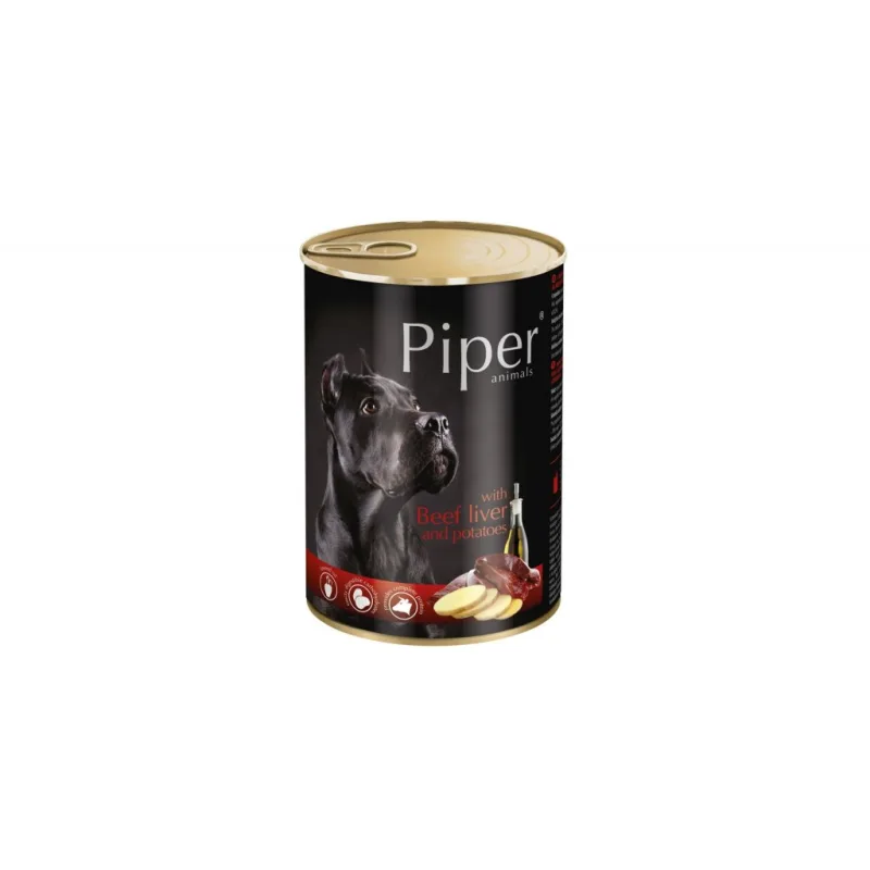 Piper dog konzerva 800g - hovädzia pečeň a a zemiaky