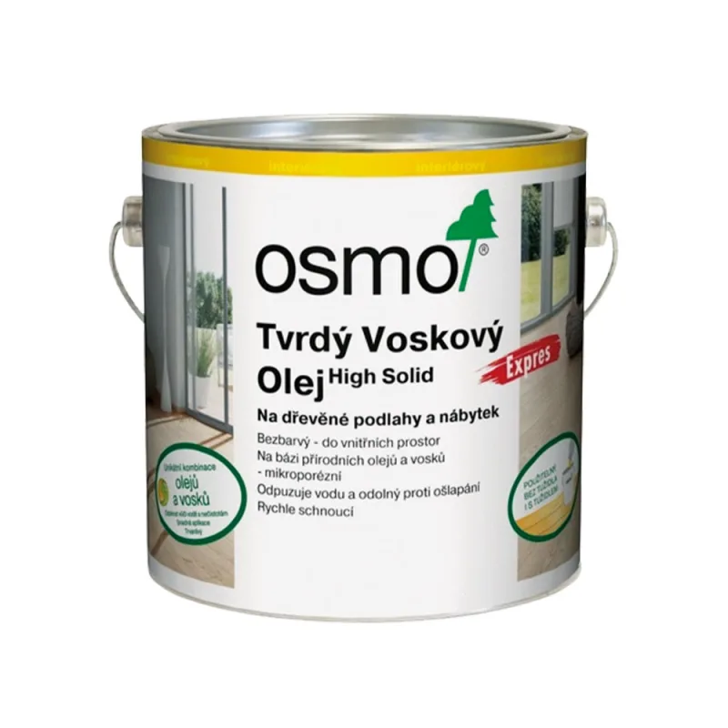 OSMO Tvrdý voskový olej Expres
