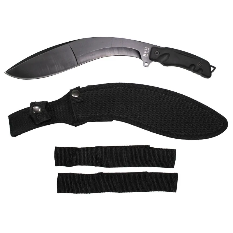 Mačeta KUKRI s puzdrom ČIERNA