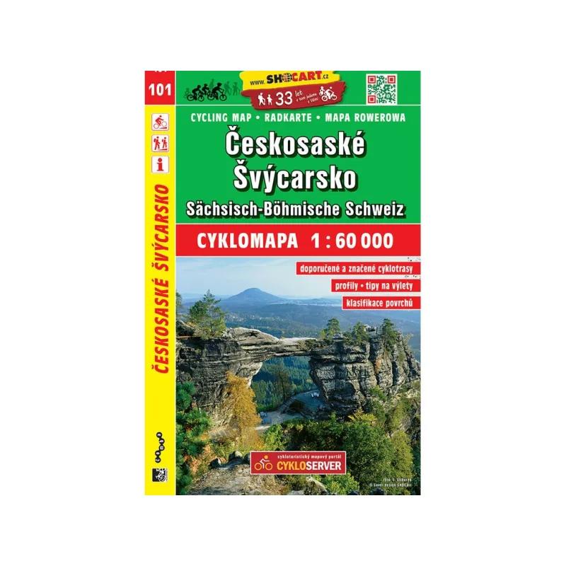 101 Českosaské Švýcarsko 1 : 60 000
