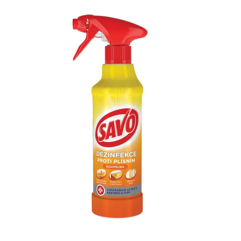 Savo proti plesniam kúpeľňa rozprašovač 500 ml