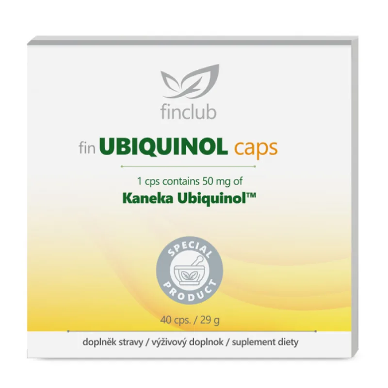 Finclub Ubiquinol caps koenzym Q10