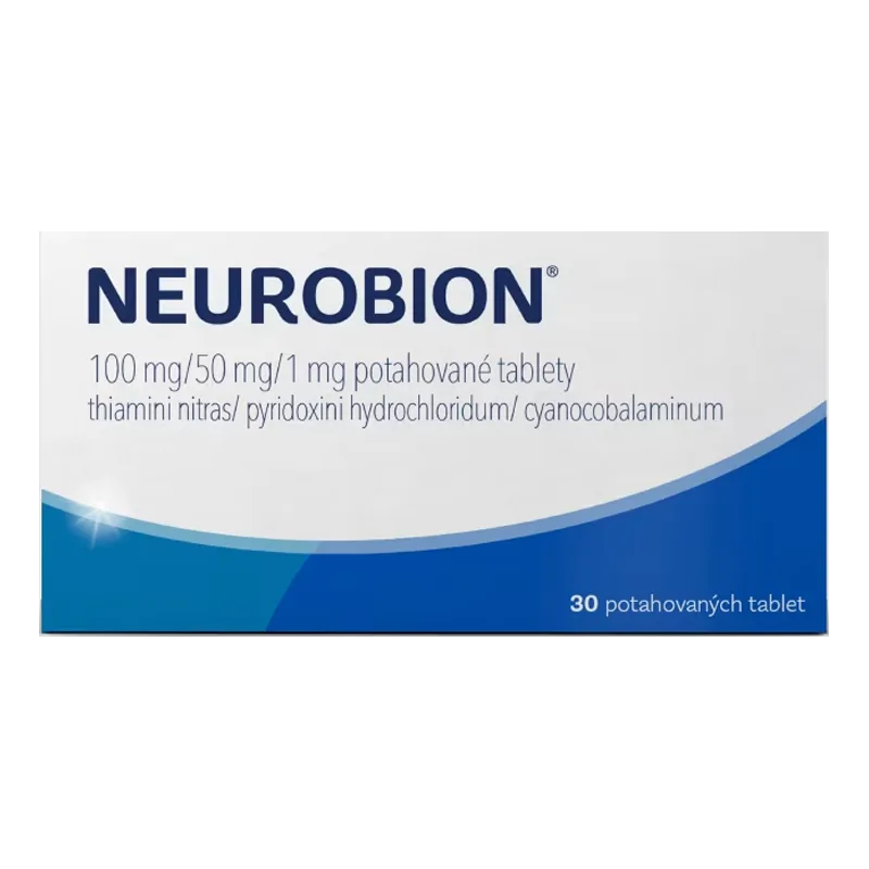 Neurobion 100 mg/50 mg/1 mg 30 potahovaných tablet