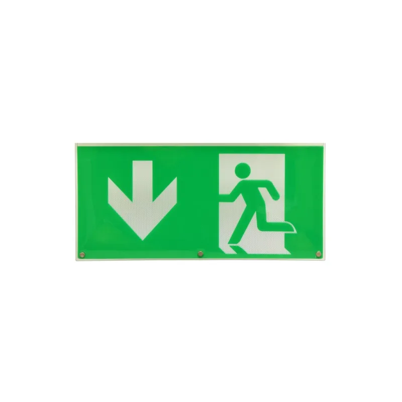 Plastová etiketa EXIT k TL939, dole
