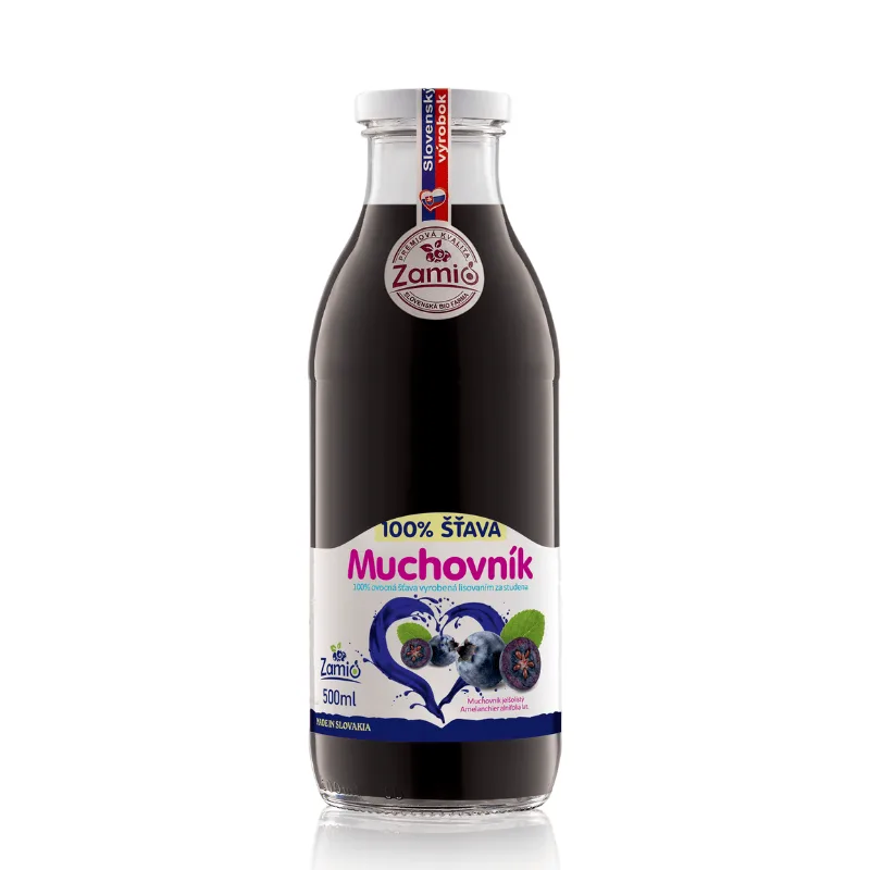 Zamio 100% ovocná šťava Muchovník 500ml