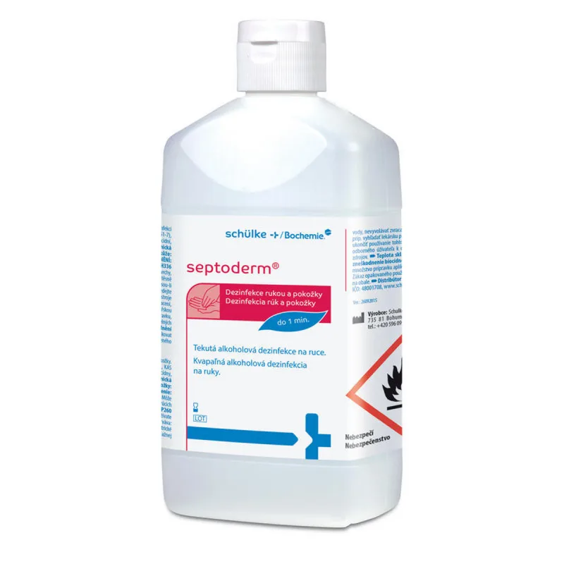 Dezinfekčný roztok Septoderm, 500 ml
