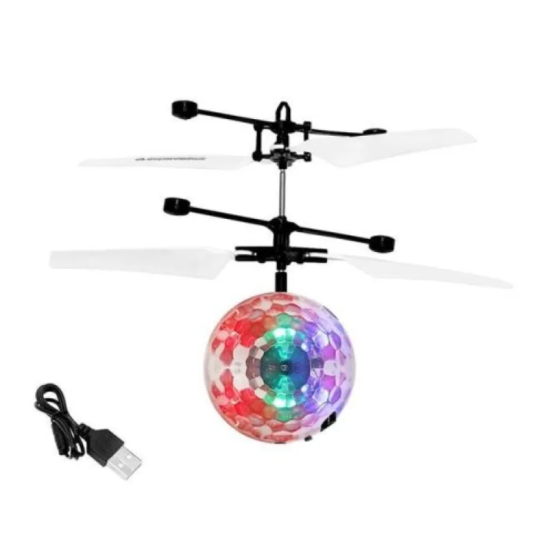 Lietajúce disco guľa ovládaná pohybom
