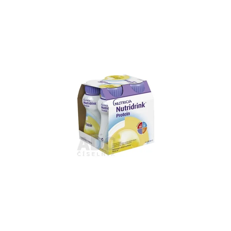 Nutridrink Protein s vanilkovou príchuťou 4x200 ml (800 ml)