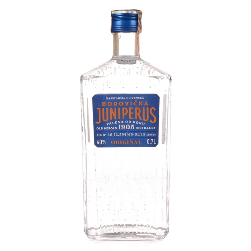Old Herold Juniperus borovička 40% destiláty 40 % 0,7 l