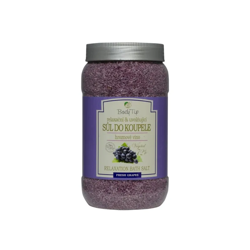 Soľ do kúpeľa Hrozno BODY TIP 1200 g