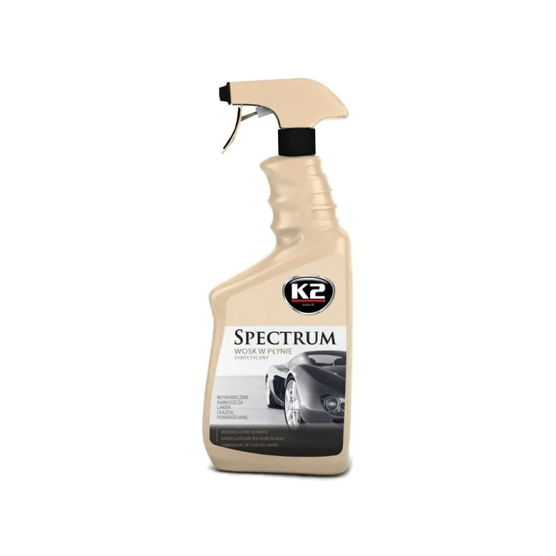 K2 SPECTRUM 700 ml - syntetický vosk v rozprašovači (Quick Detailer) bez mikroutierky